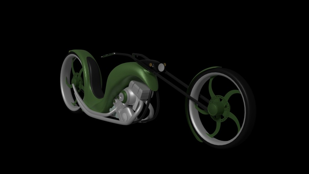 Chopper Motorcycle preview image 1